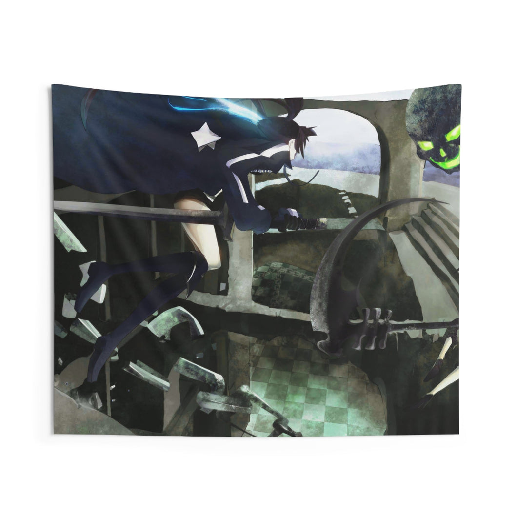 Black Rock Shooter Indoor Wall Tapestry