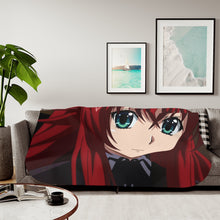 Load image into Gallery viewer, High School DxD Rias Gremory Sherpa Blanket
