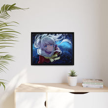 Load image into Gallery viewer, Nao Tomori looking up Canvas Framed Art Print

