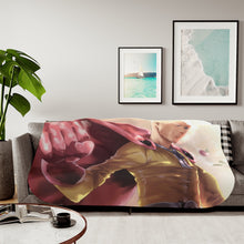 Load image into Gallery viewer, Saitama Sherpa Blanket
