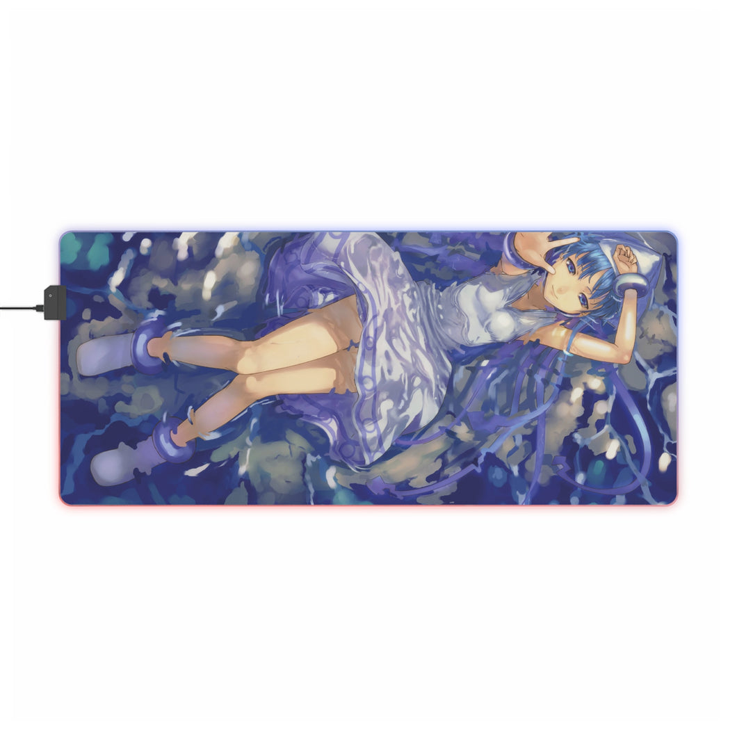 Squid Girl RGB LED Mouse Pad (Desk Mat)
