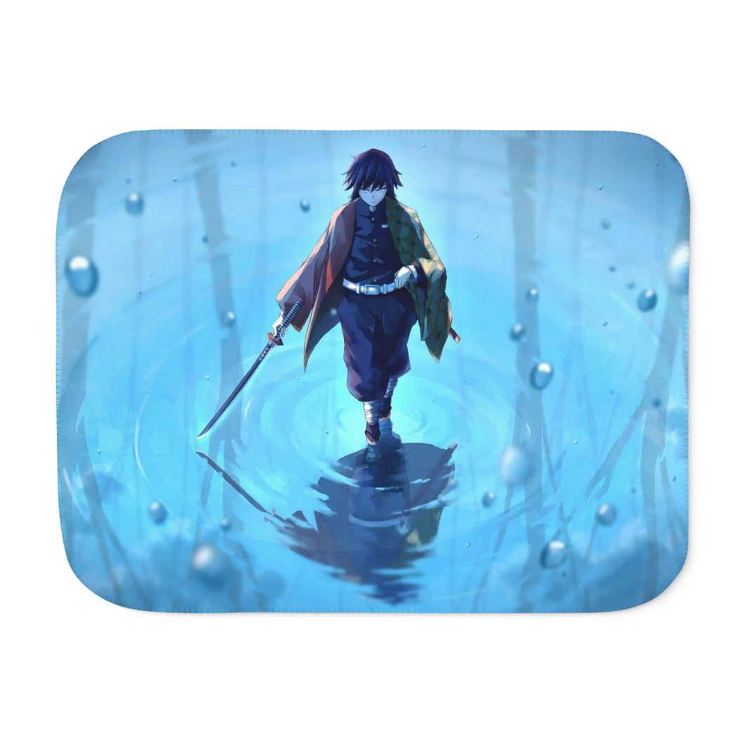 Giyuu Tomioka Sherpa Blanket