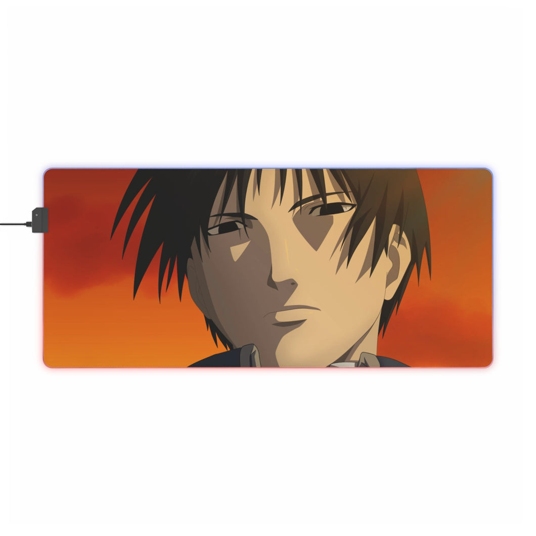 Anime FullMetal Alchemist RGB LED Mouse Pad (Desk Mat)