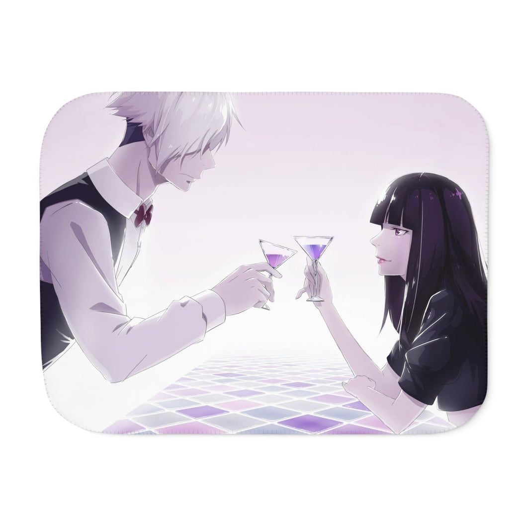 Death Parade Sherpa Blanket