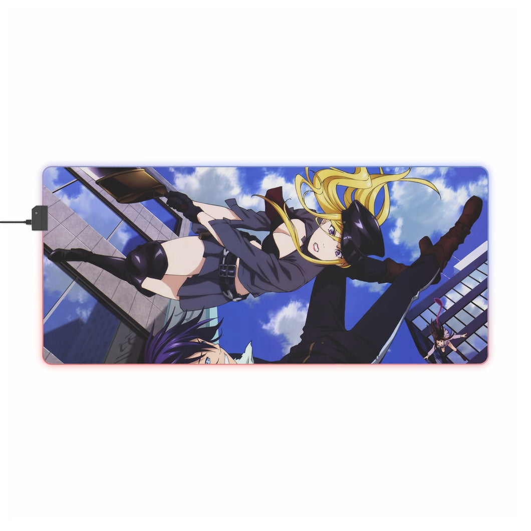 Noragami Yato, Hiyori Iki, Bishamonten, Noragami RGB LED Mouse Pad (Desk Mat)