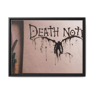 Anime Death Note Canvas Framed Art Print