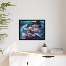 Load image into Gallery viewer, Anime Spirited Away Canvas Framed Art Print
