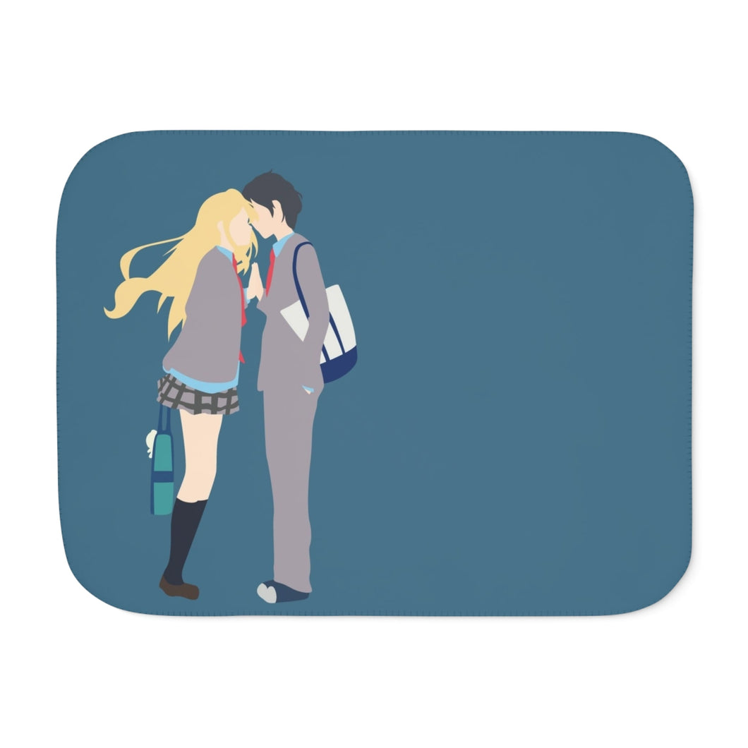 Kaori and Arima Sherpa Blanket