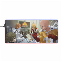 Load image into Gallery viewer, Anime One-Punch Man RGB LED Mouse Pad (Desk Mat)
