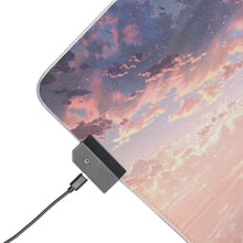 Load image into Gallery viewer, Singing on an endlessly reflected horizon RGB LED Mouse Pad (Desk Mat)

