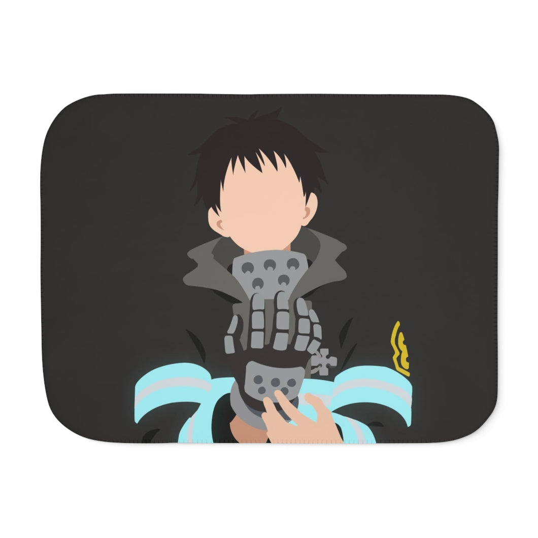 Fire Force Shinra Kusakabe Sherpa Blanket