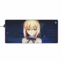 Load image into Gallery viewer, Fate/Stay Night RGB LED Mouse Pad (Desk Mat)
