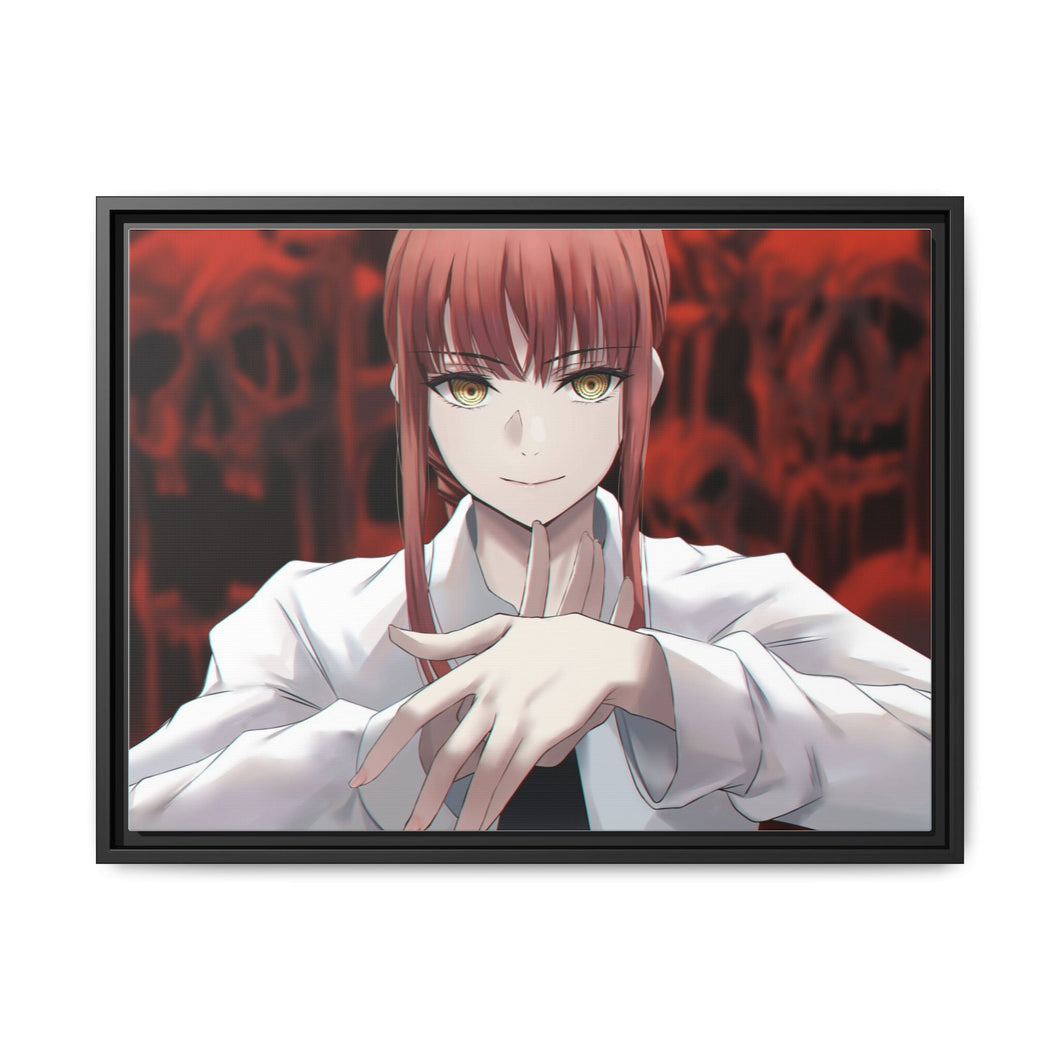 Chainsaw Man Canvas Framed Art Print