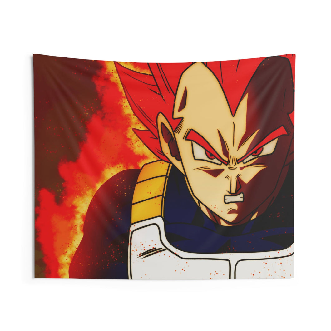 Super Saiyan God Vegeta Indoor Wall Tapestry