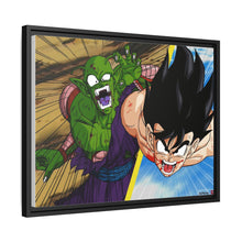 Load image into Gallery viewer, Goku vs Piccolo Canvas Framed Art Print
