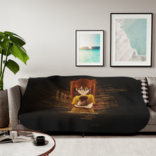 Load image into Gallery viewer, Anime Neon Genesis Evangelion Sherpa Blanket
