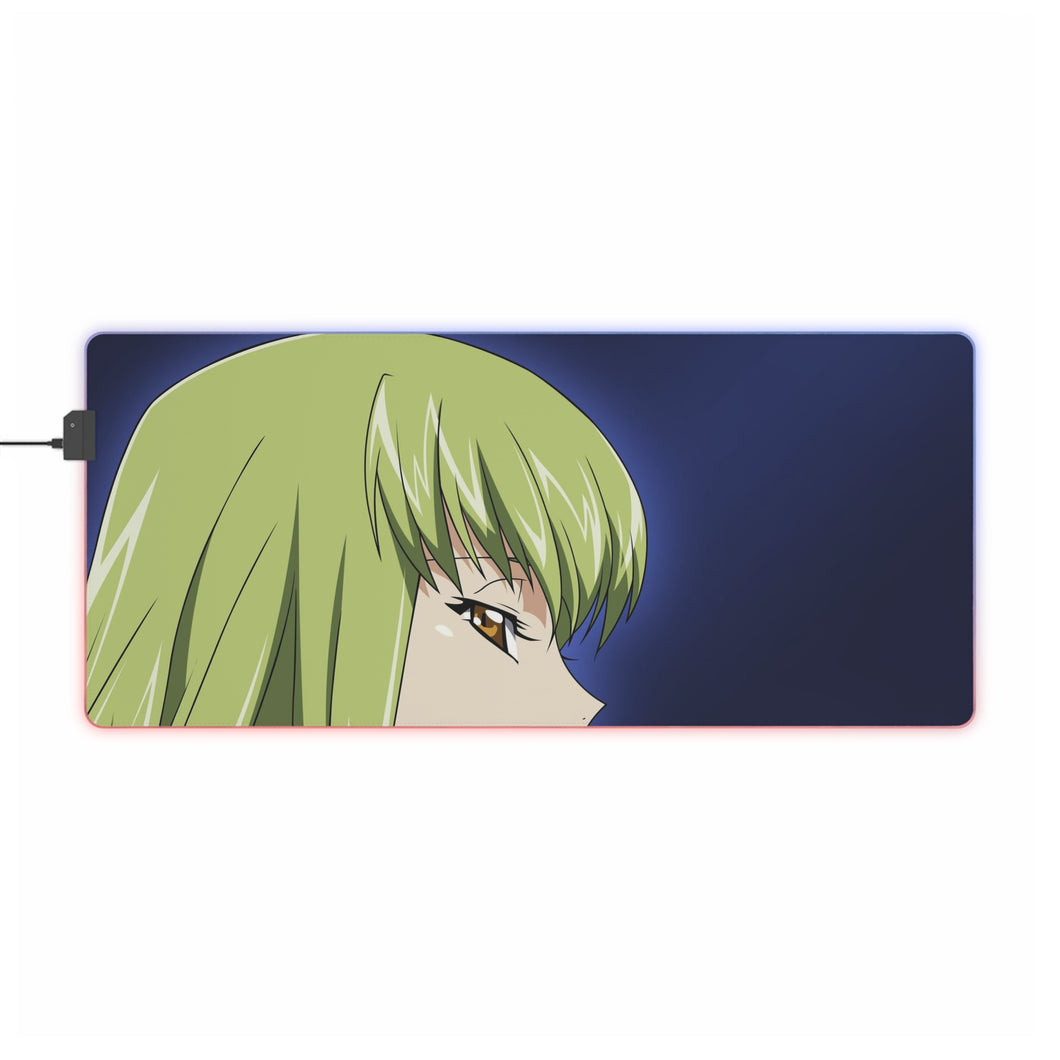 C.C. (Code Geass) RGB LED Mouse Pad (Desk Mat)