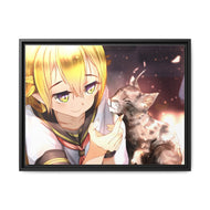 Anime Monogatari (Series) Canvas Framed Art Print