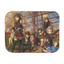 Load image into Gallery viewer, Love, Chunibyo &amp; Other Delusions Rikka Takanashi, Sanae Dekomori, Shinka Nibutani, Kumin Tsuyuri, Kuzuha Togashi Sherpa Blanket

