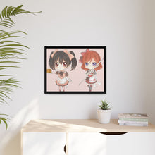 Load image into Gallery viewer, Nishikino Maki, Yazawa Nico Canvas Framed Art Print
