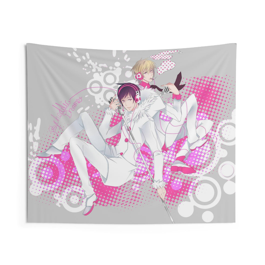 Durarara!! Izaya Orihara, Shizuo Heiwajima Indoor Wall Tapestry