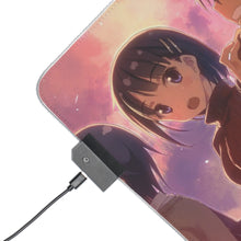 Load image into Gallery viewer, Sword Art Online Asuna Yuuki, Suguha Kirigaya RGB LED Mouse Pad (Desk Mat)
