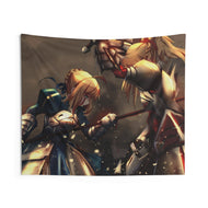Fate/Apocrypha Saber, Saber Of Red Indoor Wall Tapestry
