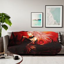 Load image into Gallery viewer, Anime Guilty Crown Sherpa Blanket
