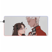 Load image into Gallery viewer, Fate/Stay Night RGB LED Mouse Pad (Desk Mat)
