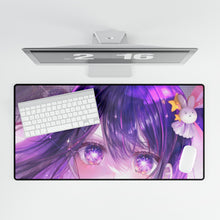 Load image into Gallery viewer, Ai Hoshino Mouse Pad (Desk Mat)

