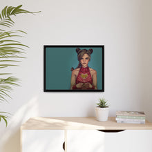 Load image into Gallery viewer, Jolyne Cujoh / Stone Ocean Canvas Framed Art Print
