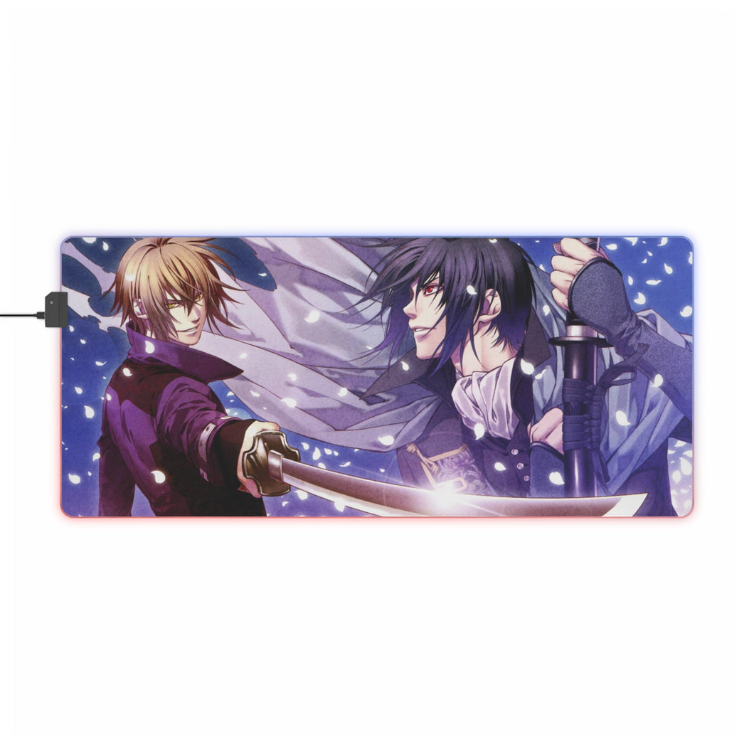 Hakuouki Shinsengumi Kitan RGB LED Mouse Pad (Desk Mat)