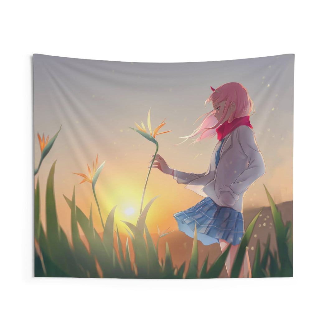 Zero Two Indoor Wall Tapestry