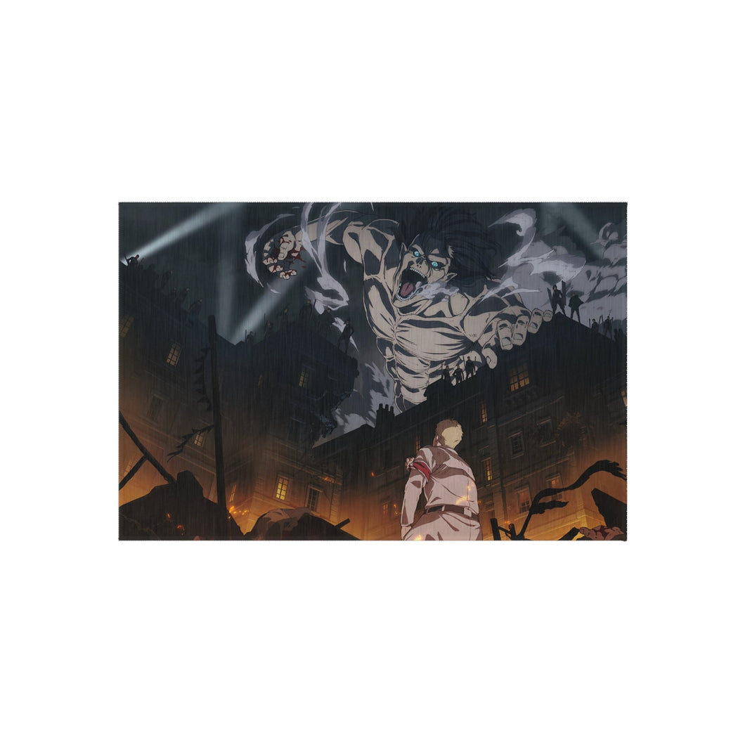 Anime Attack On Titan Rug