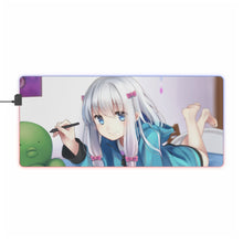 Load image into Gallery viewer, EroManga-Sensei RGB LED Mouse Pad (Desk Mat)
