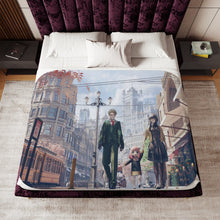 Load image into Gallery viewer, Anime Spy x Family Sherpa Blanket
