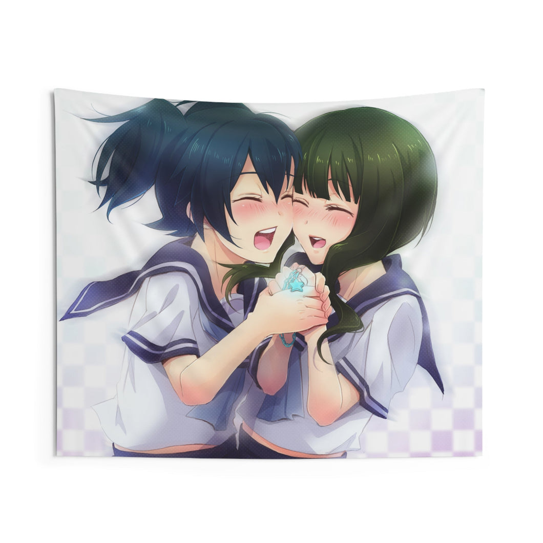 Black Rock Shooter Indoor Wall Tapestry