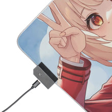 Load image into Gallery viewer, Lycoris Recoil Takina Inoue, Chisato Nishikigi RGB LED Mouse Pad (Desk Mat)
