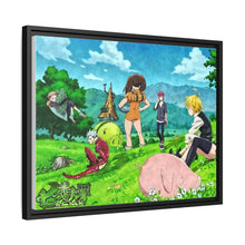 Load image into Gallery viewer, The Seven Deadly Sins Canvas Framed Art Print
