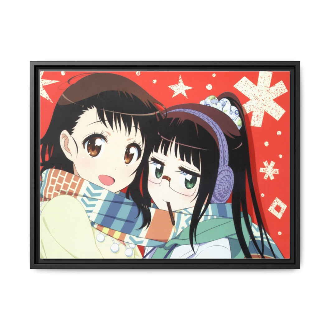 Nisekoi Kosaki Onodera, Ruri Miyamoto Canvas Framed Art Print