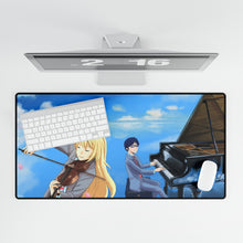 Load image into Gallery viewer, Anime Your Lie in April Mouse Pad (Desk Mat)
