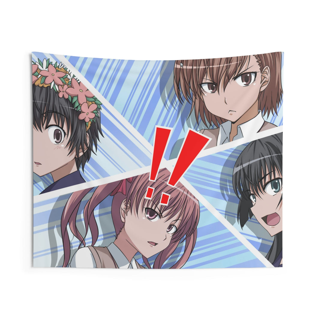 A Certain Scientific Railgun Indoor Wall Tapestry