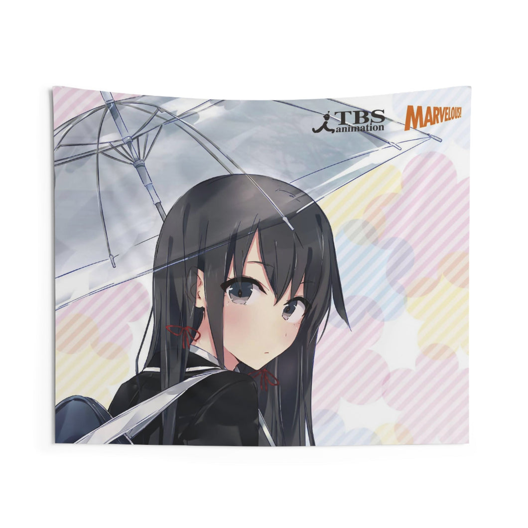 My Teen Romantic Comedy SNAFU Yukino Yukinoshita Indoor Wall Tapestry
