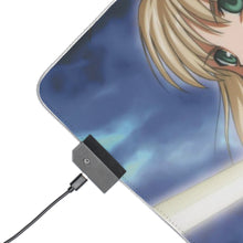 Load image into Gallery viewer, Saber (Fate Series) RGB LED Mouse Pad (Desk Mat)
