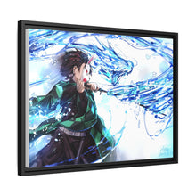 Load image into Gallery viewer, Demon Slayer: Kimetsu no Yaiba Canvas Framed Art Print
