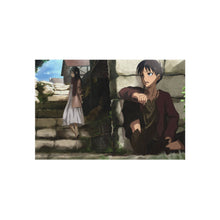 Load image into Gallery viewer, Eren Yeager and Mikasa Ackerman Rug
