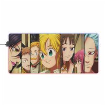 Load image into Gallery viewer, The Seven Deadly Sins RGB LED Mouse Pad (Desk Mat)
