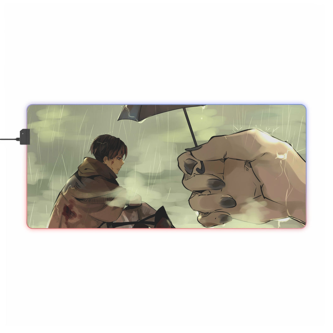 Anime Attack On Titan RGB LED Mouse Pad (Desk Mat)