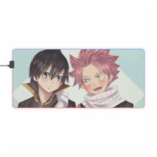 Load image into Gallery viewer, Fairy Tail Natsu Dragneel RGB LED Mouse Pad (Desk Mat)
