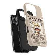Load image into Gallery viewer, One Piece Wanted Monkey D. Luffy Bounty iPhone Cases
